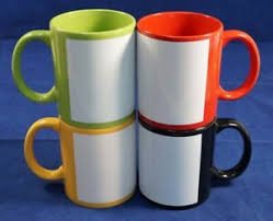 White Patch Mug